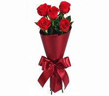 Букет 5 Красных роз Эдлесс Лав в Сольвычегодске