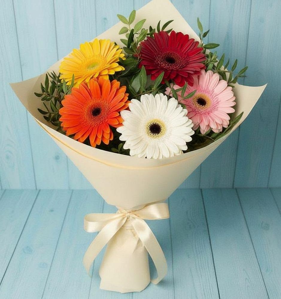 Букет цветов из: Герберы в Сольвычегодске