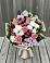 Букет цветов из: Альстромерии, Гвоздики, Розы и Хризантемы в Сольвычегодске