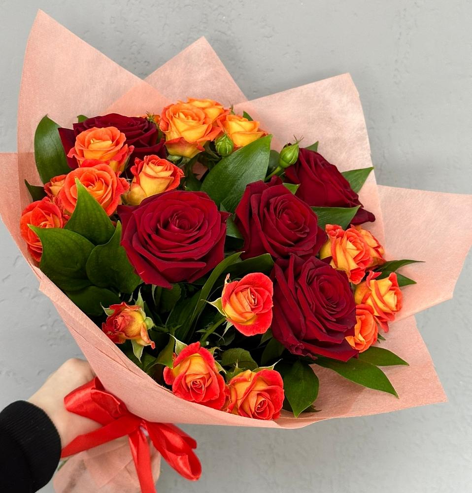 Букет Любовь и восторг в Сольвычегодске