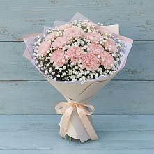 Букет цветов из:  Гвоздики в Сольвычегодске