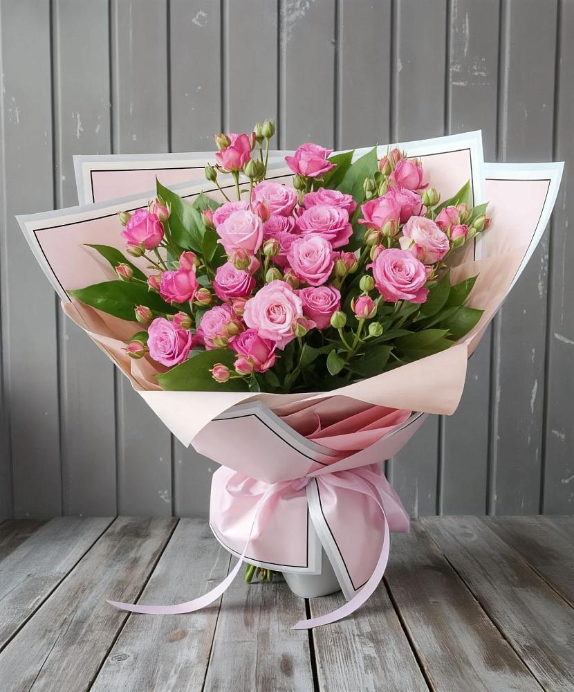 Букет Розовый кустик в Сольвычегодске