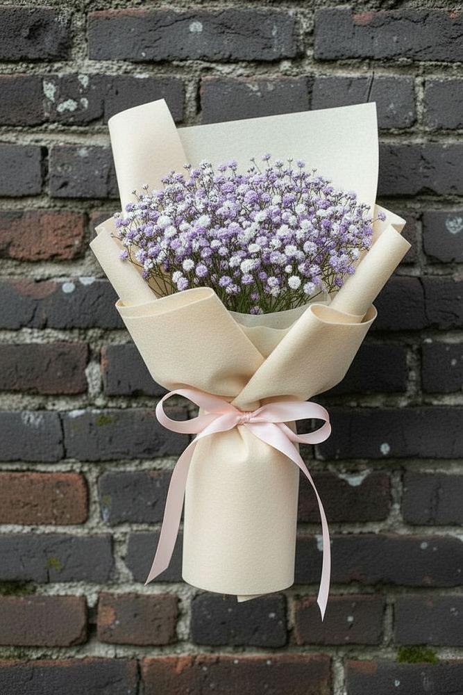 Букет цветов из: Гипсофила в Сольвычегодске