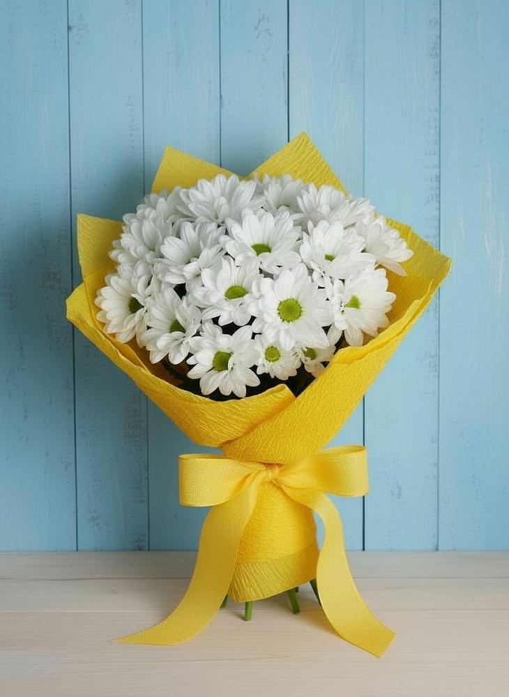 Букет цветов из: Хризантемы в Сольвычегодске