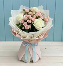 Букет цветов из:  Розы в Сольвычегодске