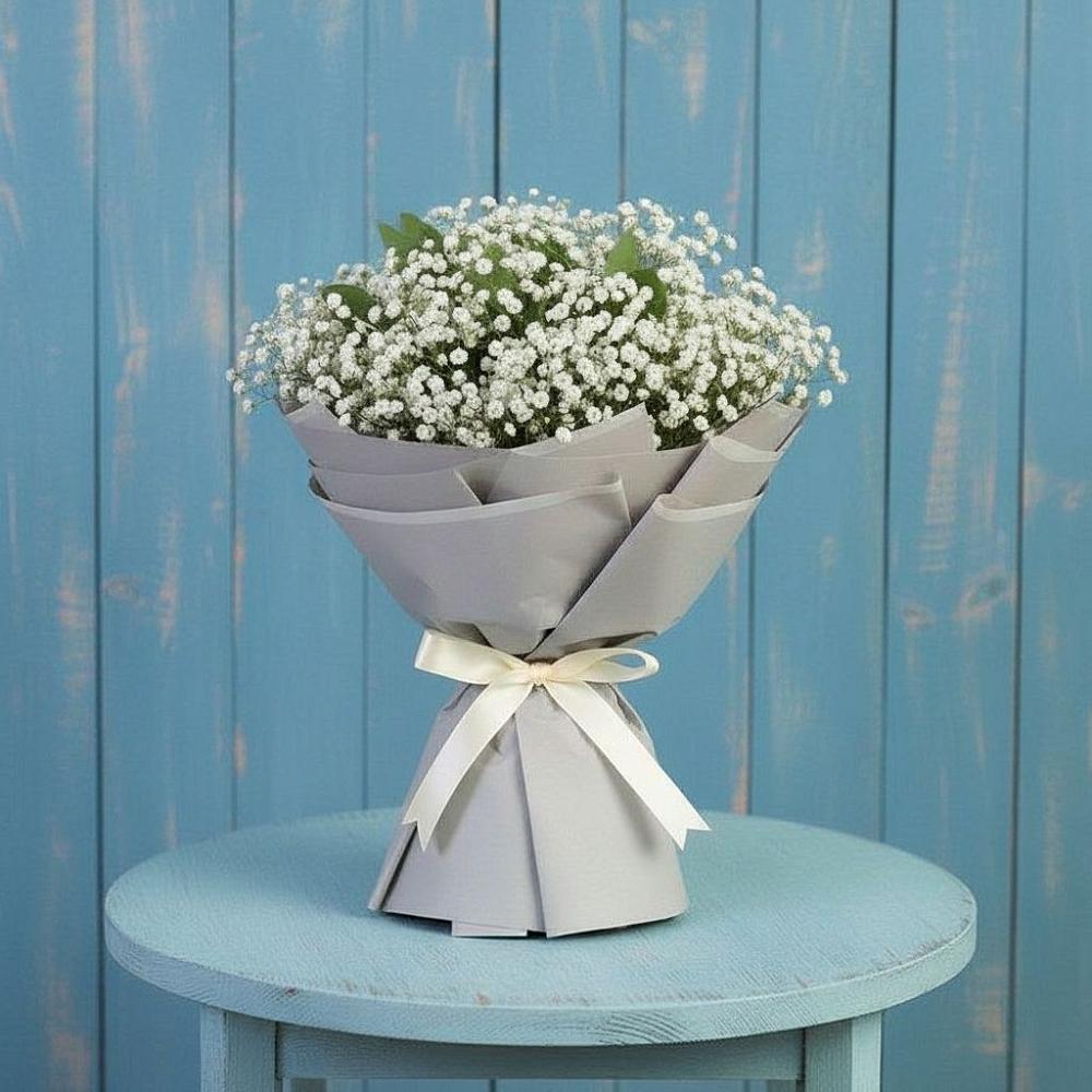 Букет цветов из: Гипсофила в Сольвычегодске