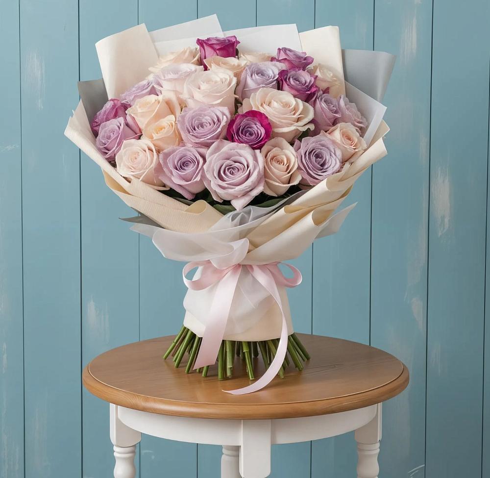 Букет цветов из: Розы в Сольвычегодске