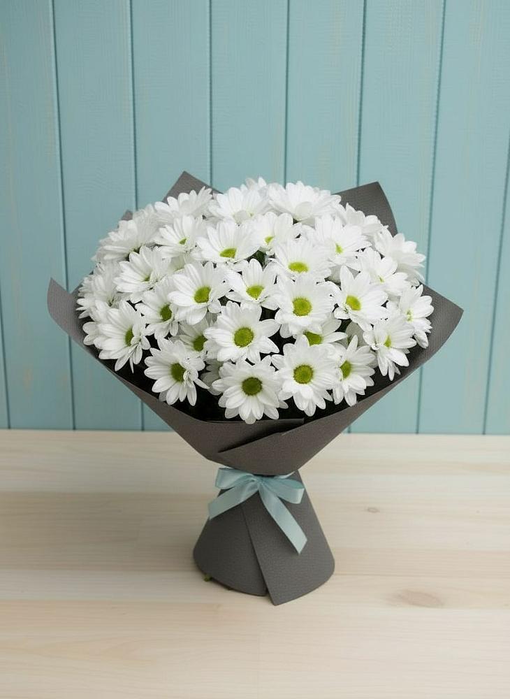 Букет цветов из: Хризантемы в Сольвычегодске