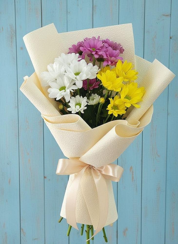 Букет цветов из: Хризантемы в Сольвычегодске