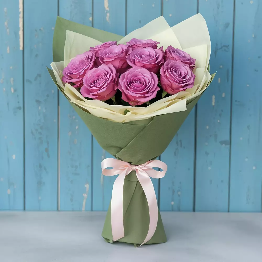 Букет Розы Фёрст Леди в Сольвычегодске