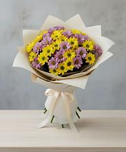 Букет цветов из:  Хризантемы #REPLACE_PRED# Сольвычегодске