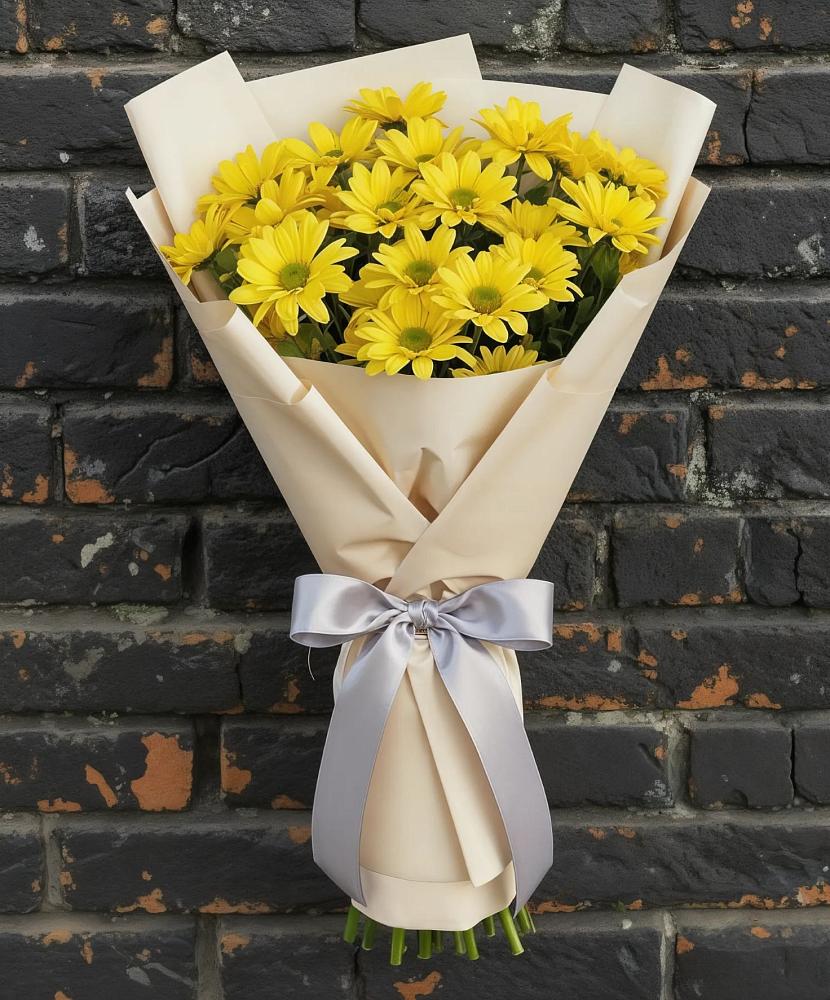 Букет цветов из: Хризантемы в Сольвычегодске