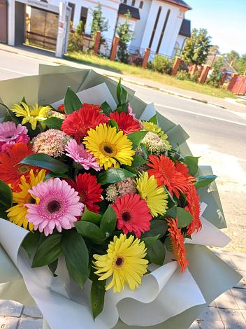 Букет цветов из: Герберы в Сольвычегодске