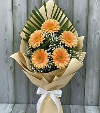 Букет цветов из:  Герберы в Сольвычегодске